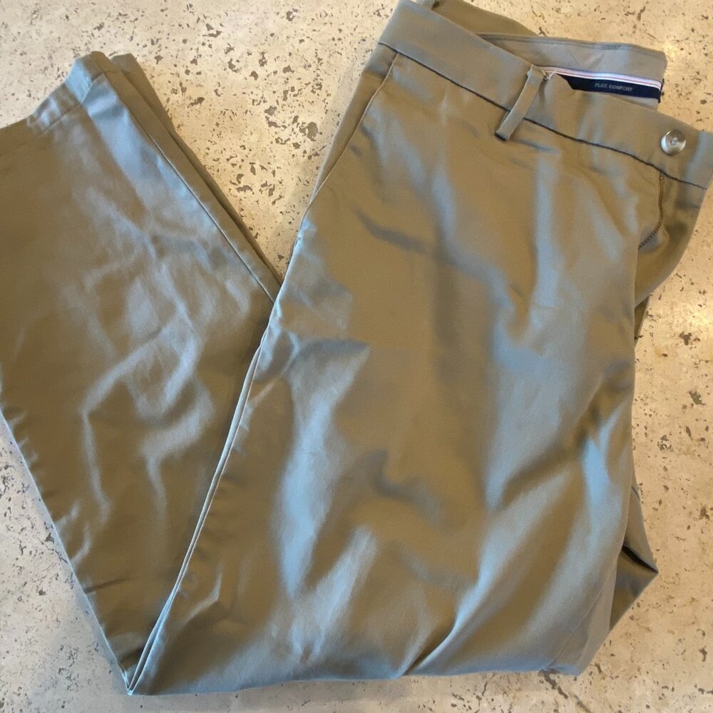 Dockers Flex Comfort Chino Pants Men's W36xL30 Straight Fit Flat Front